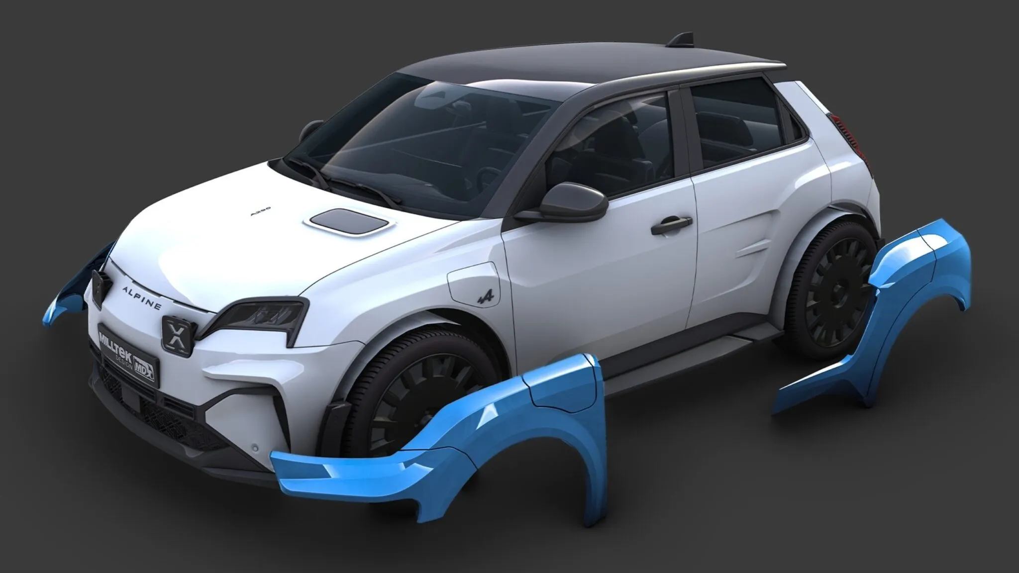 Milltek Design Renault 5 Alpine A290 Bodykit