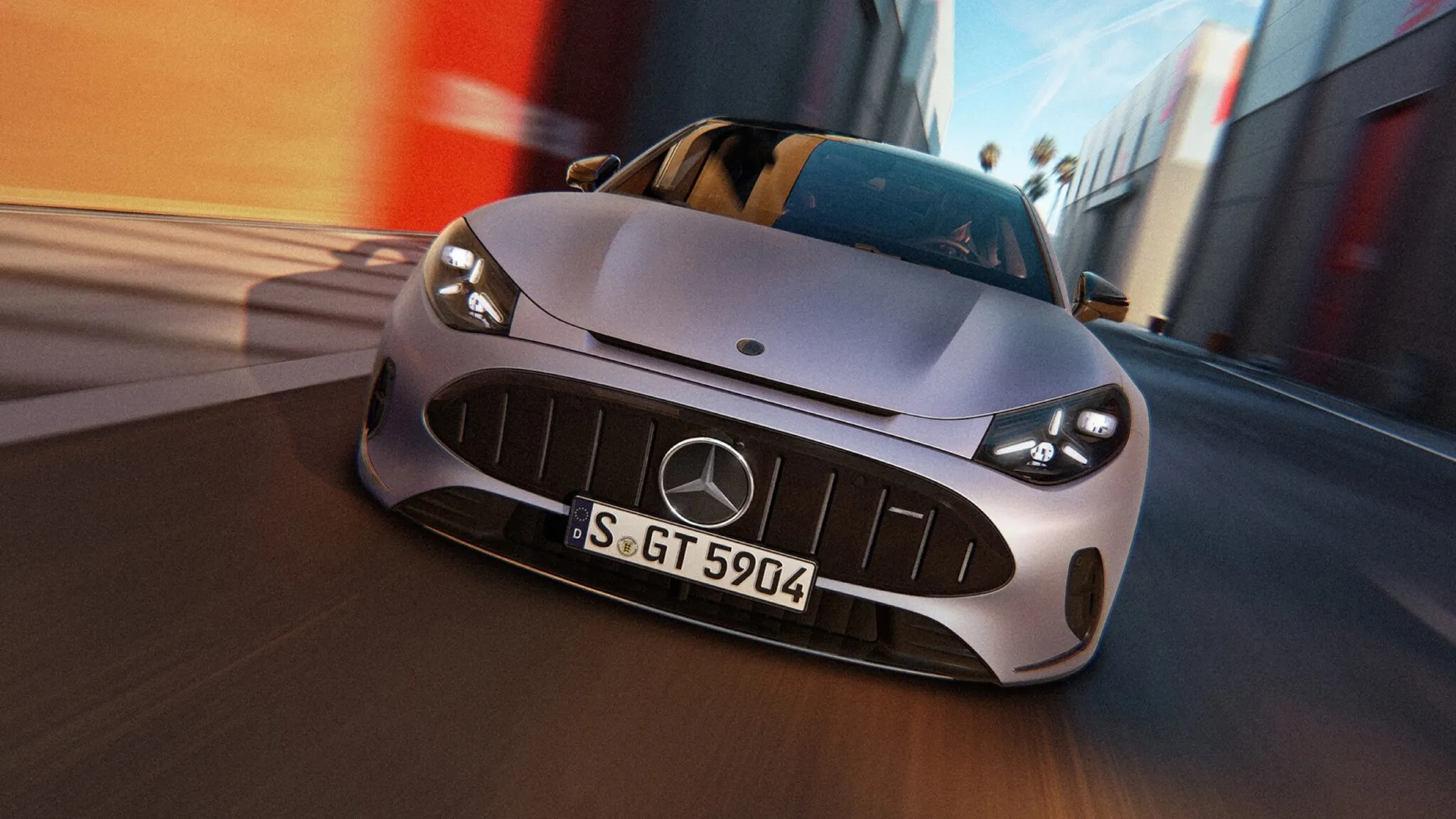 Mercedes-AMG GT 53 4 door coupé