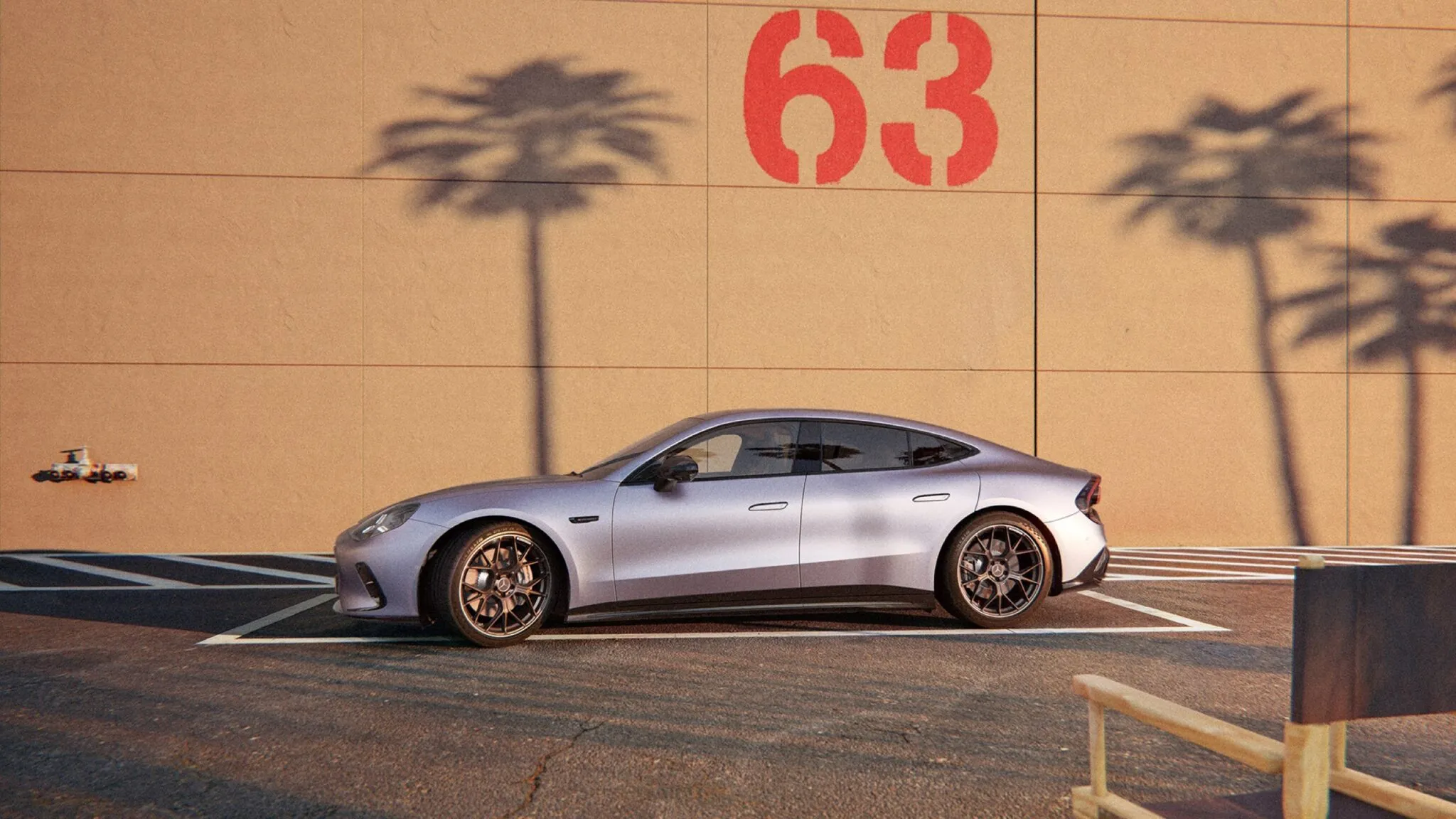 Mercedes-AMG GT 53 4 door coupé