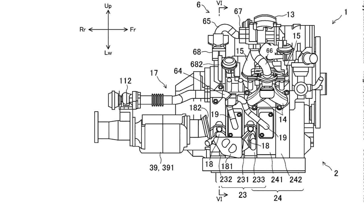 Mazda patente de motor rotativo