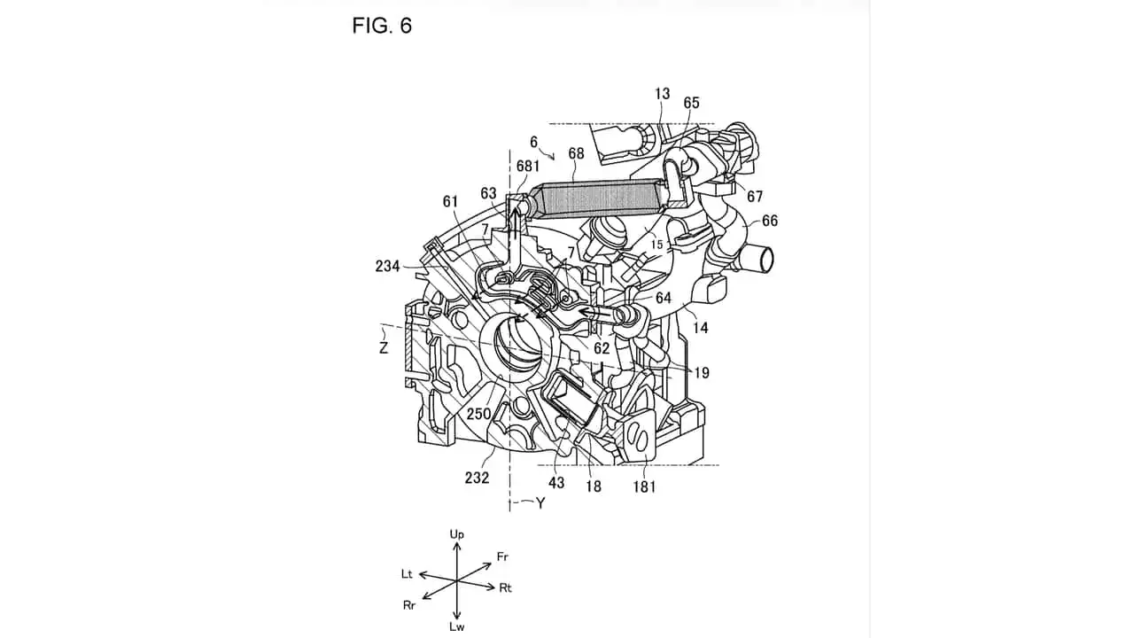 Mazda patente de motor rotativo