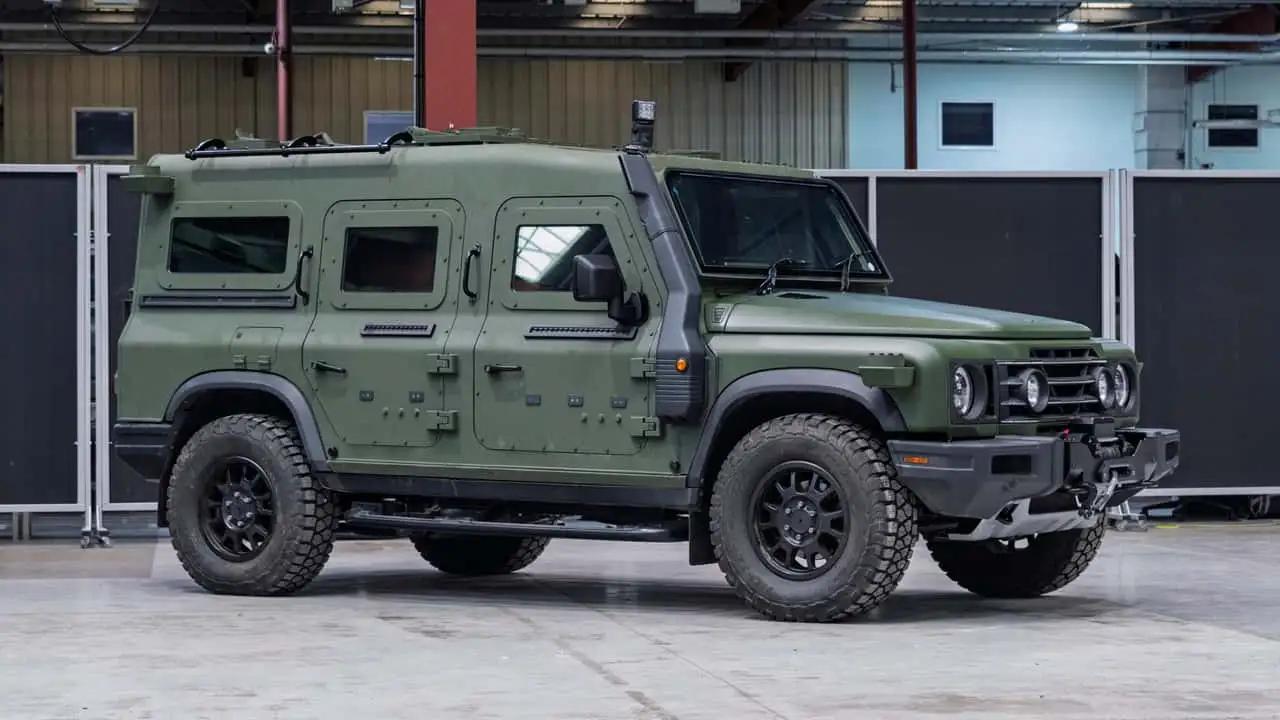 Ineos Grenadier Enhanced Protection Vehicle