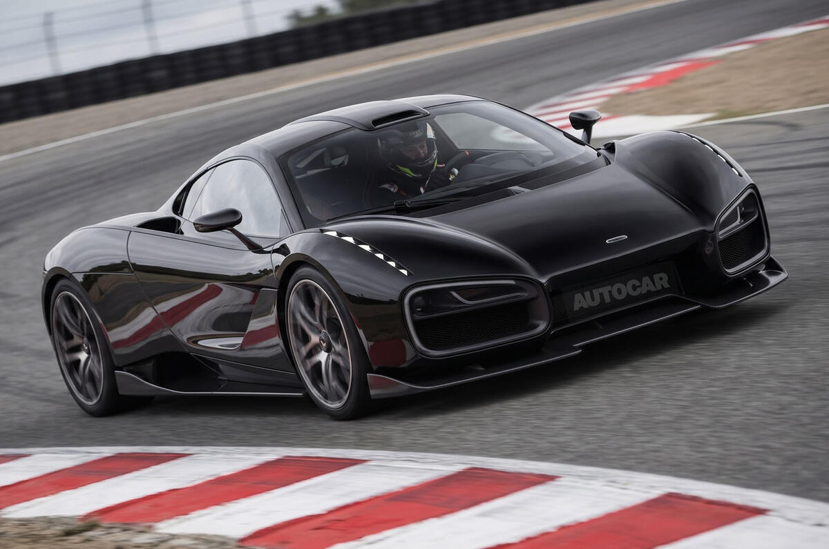 McLaren McL 820 - render da Autocar