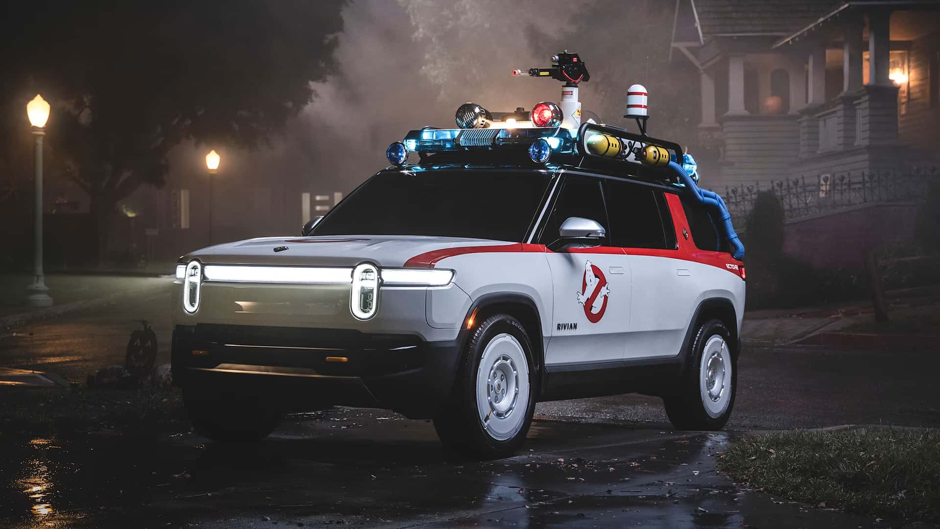 Rivian Ghostbusters Ecto-R1