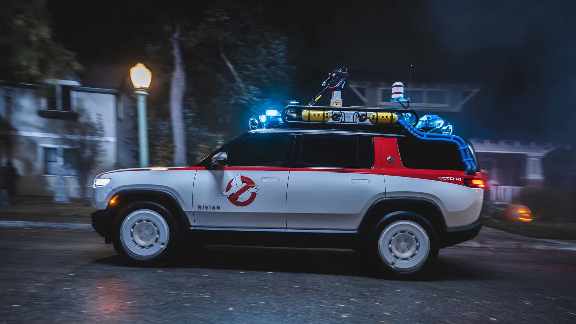 Rivian Ghostbusters Ecto-R1